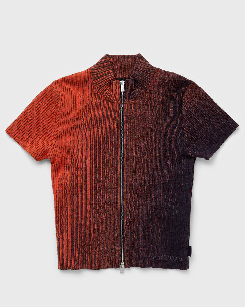 Jordan WMNS Air Jordan Zippered Knit Top red