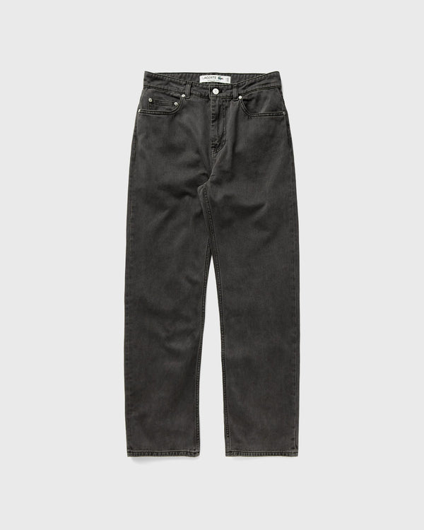 Lacoste Straight Leg Cotton Denim Jeans