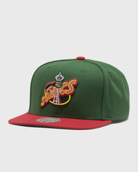 Mitchell & Ness NBA TEAM 2 TONE 2.0 Snapback HWC Seattle Supersonics green|red