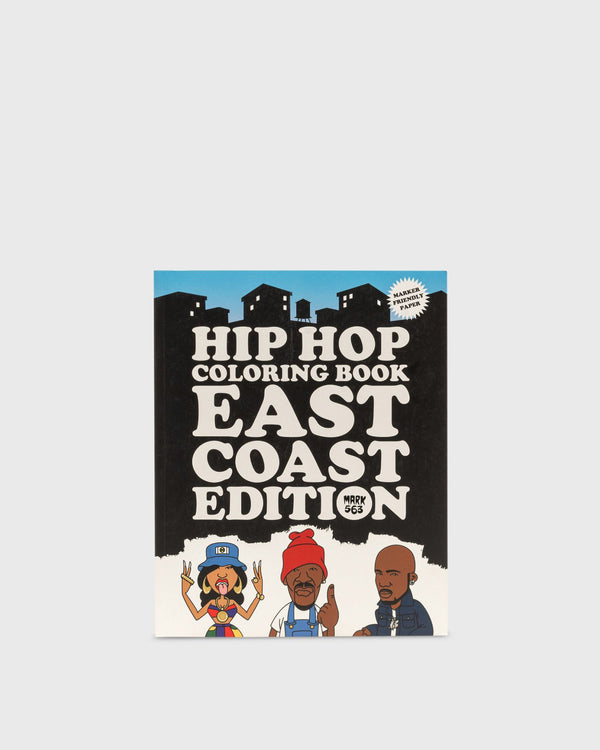 Books "Hip Hop Coloring Book - East Coast Edition" by Mark 563 multi