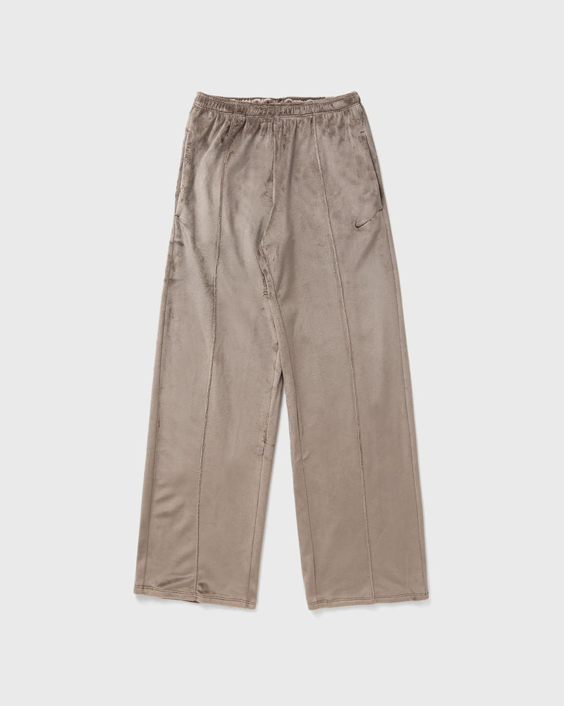 Nike WMNS Sportswear Chill Knit Mid-Rise Velour Pants brown