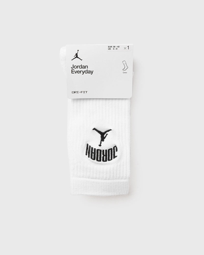 Jordan EVERYDAY CREW SOCKS DRI-FIT 1PCK white