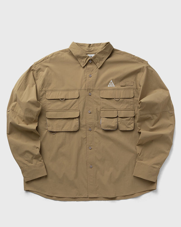 Nike ACG "Orb Weaver" Dri-FIT ADV UV Long-Sleeve Shirt brown