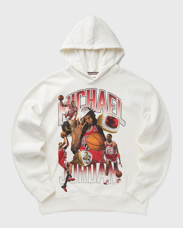 Jordan Flight Fleece Graphic Pullover Hoodie beige