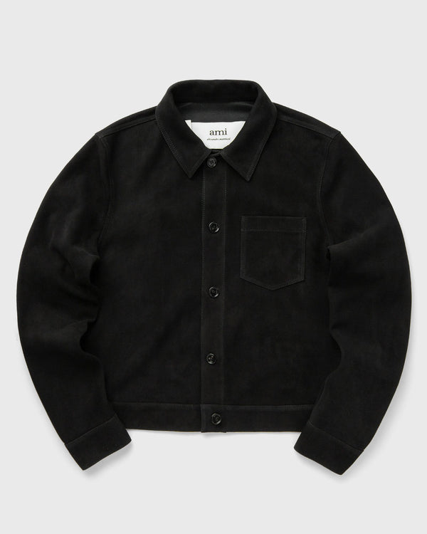 AMI Paris BUTTONED OVERSHIRT black
