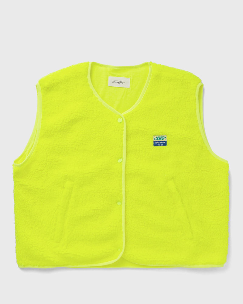 American vintage VEST HOKTOWN yellow