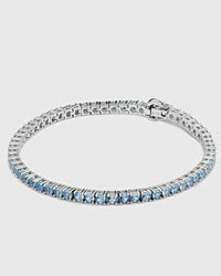 Hatton Labs CLASSIC TENNIS BRACELET S blue|silver