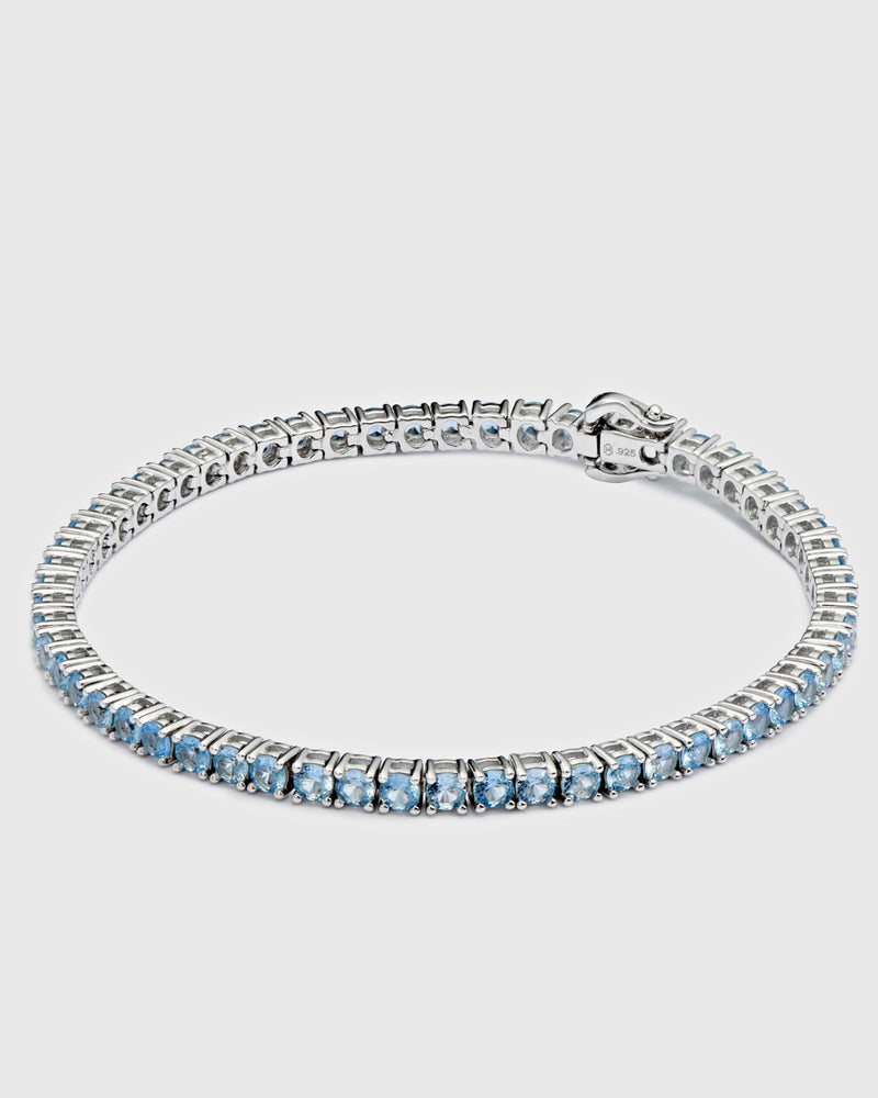 Hatton Labs CLASSIC TENNIS BRACELET S blue|silver