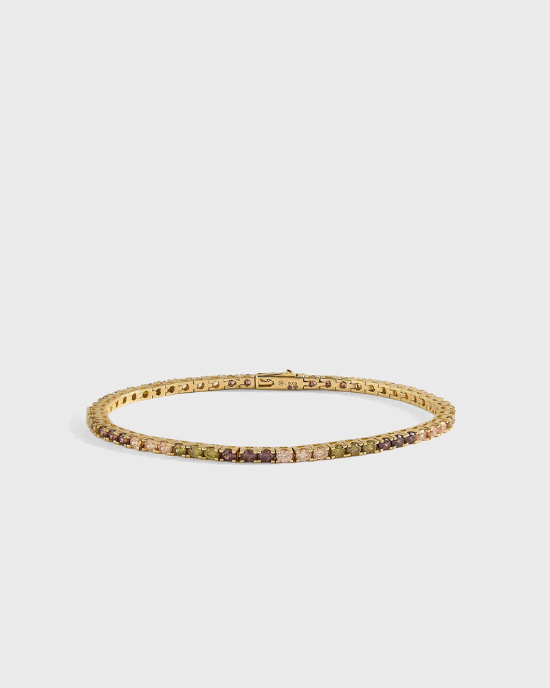 Hatton Labs Classic Tennis Bracelet Gold