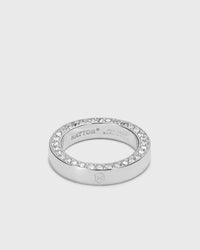Hatton Labs Classic Infinity Ring silver