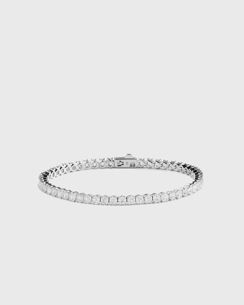 Hatton Labs Odyssey Tennis Bracelet Silver