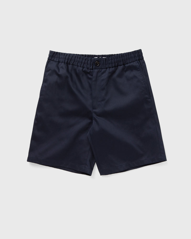 Ami Paris Straight Elasticated Waist Shorts Blue