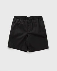 AMI Paris Straight Elasticated Waist Shorts Black