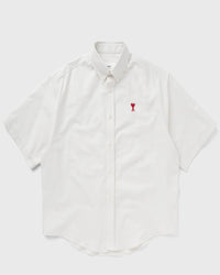 AMI Paris BOXY FIT SL Shirt beige