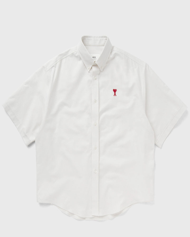 AMI Paris BOXY FIT SL SHIRT beige