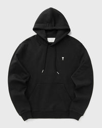 AMI Paris Contrasted AMI de Coeur Hoodie Black