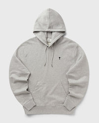 AMI Paris Contrasted AMI de Coeur Hoodie Grey