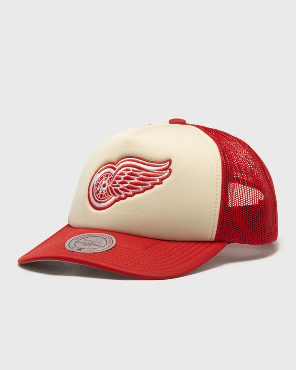 Mitchell & Ness NHL VINTAGE BLOCK TRUCKER VNTG DETROIT RED WINGS red|beige