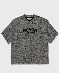 Honor The Gift Stripe BOX TEE black
