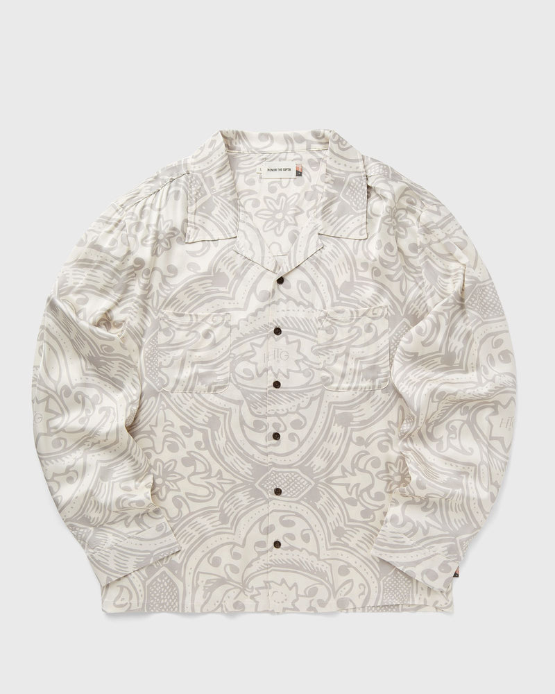 Honor The Gift LS PRINTED WOVEN beige