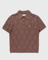 Honor The Gift Diamond KNIT POLO brown