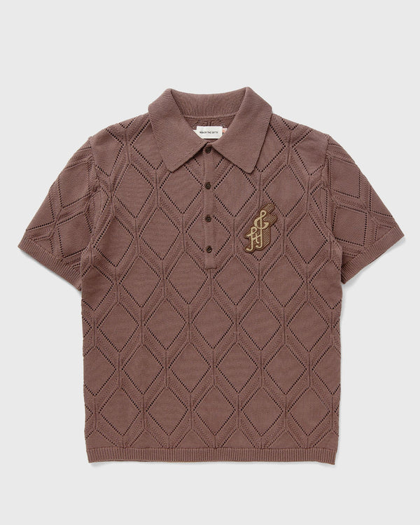 Honor The Gift DIAMOND KNIT POLO brown