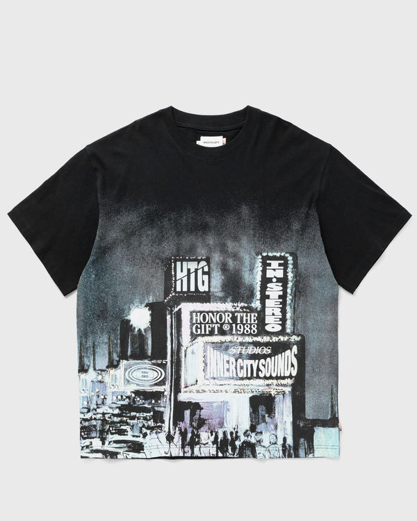 Honor The Gift CITY LIGHTS TEE black