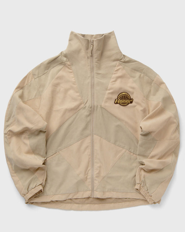 Honor The Gift COLOR BLOCK FULL ZIP beige