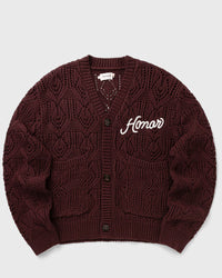 Honor The Gift Cable Cardigan red