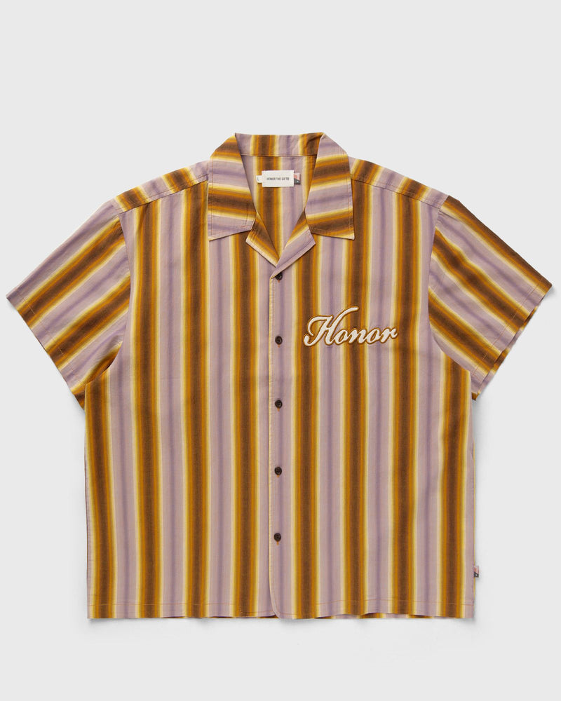 Honor The Gift AUTO SHOP CAMP SHIRT brown