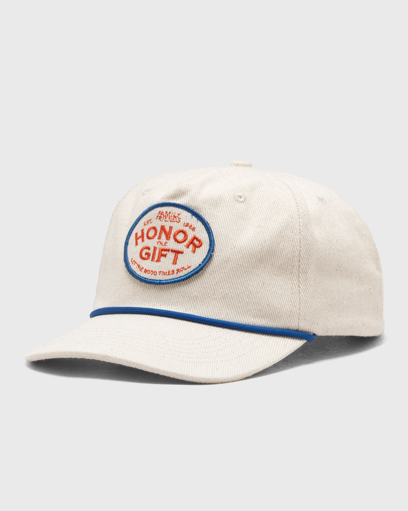Honor The Gift EST 1988 PATCH TRUCKER CAP beige