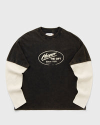 Honor the Gift Just Be L/S Tee Black