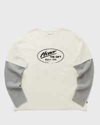 Honor the Gift Just Be L/S Tee White