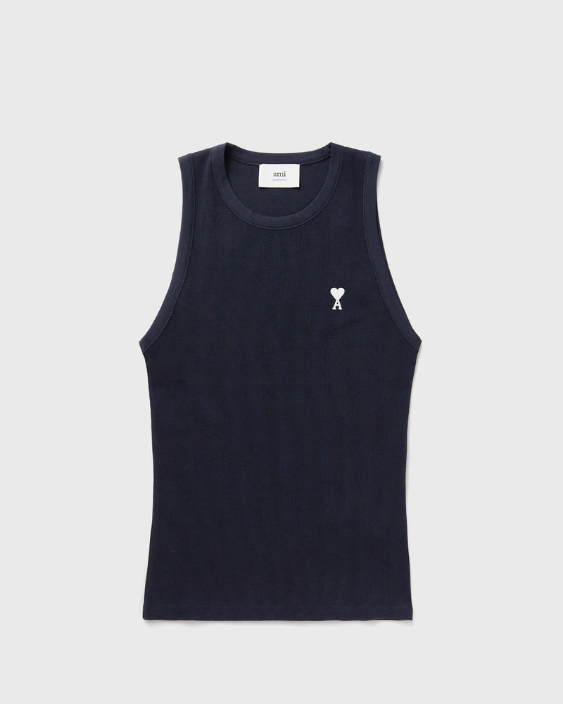 Ami Paris Classic Adc Tanktop Blue
