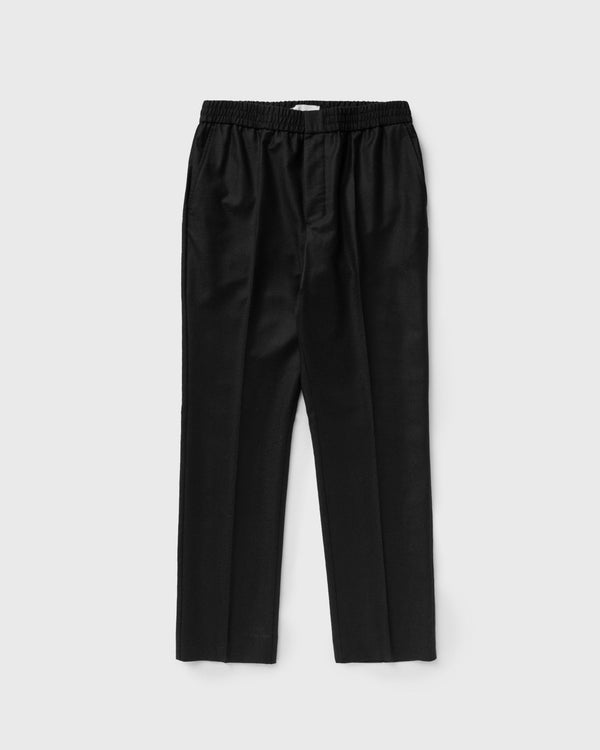 AMI Paris ELASTICATED WAIST TROUSERS black