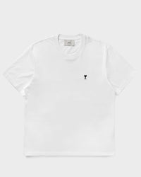 AMI Paris Contrasted AMI de Coeur Tee White