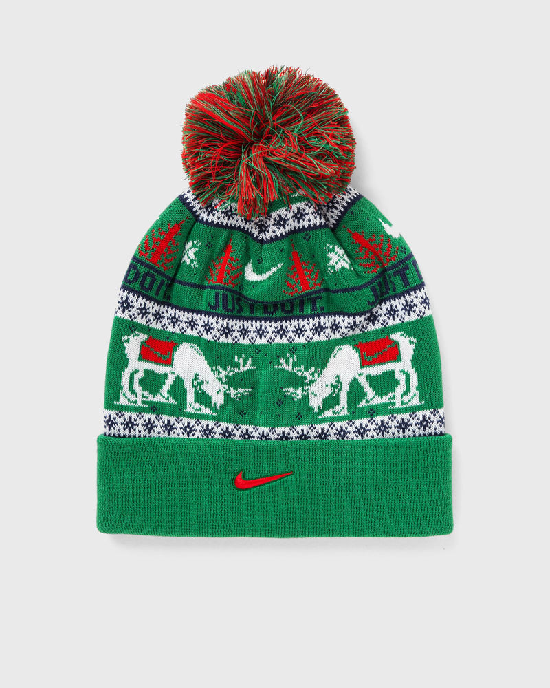 Nike PEAK Beanie SC Hol25 L green