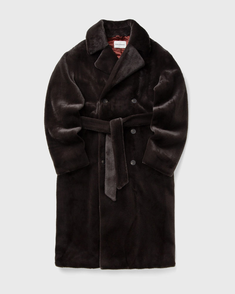 Drle de Monsieur Le Manteau Fourrure brown