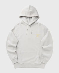 Drôle de Monsieur le Hoodie Slogan Calligraphy Grey