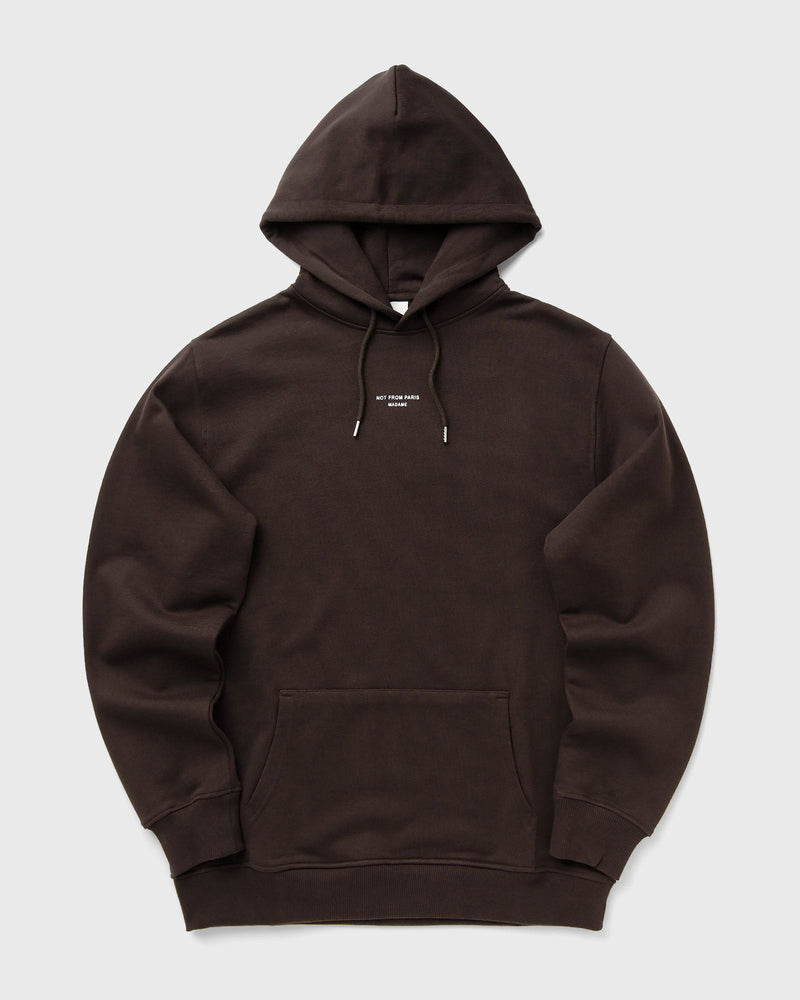 Drle de Monsieur Le Hoodie Slogan Classique brown