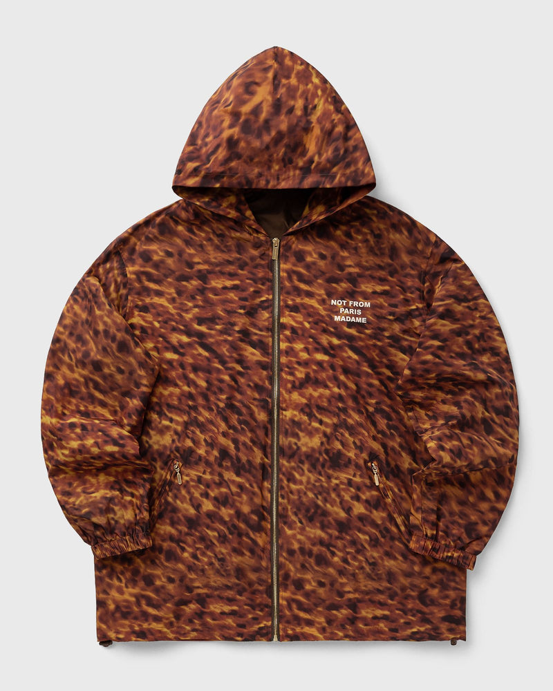 Drle de Monsieur La Veste Capuche Slogan brown