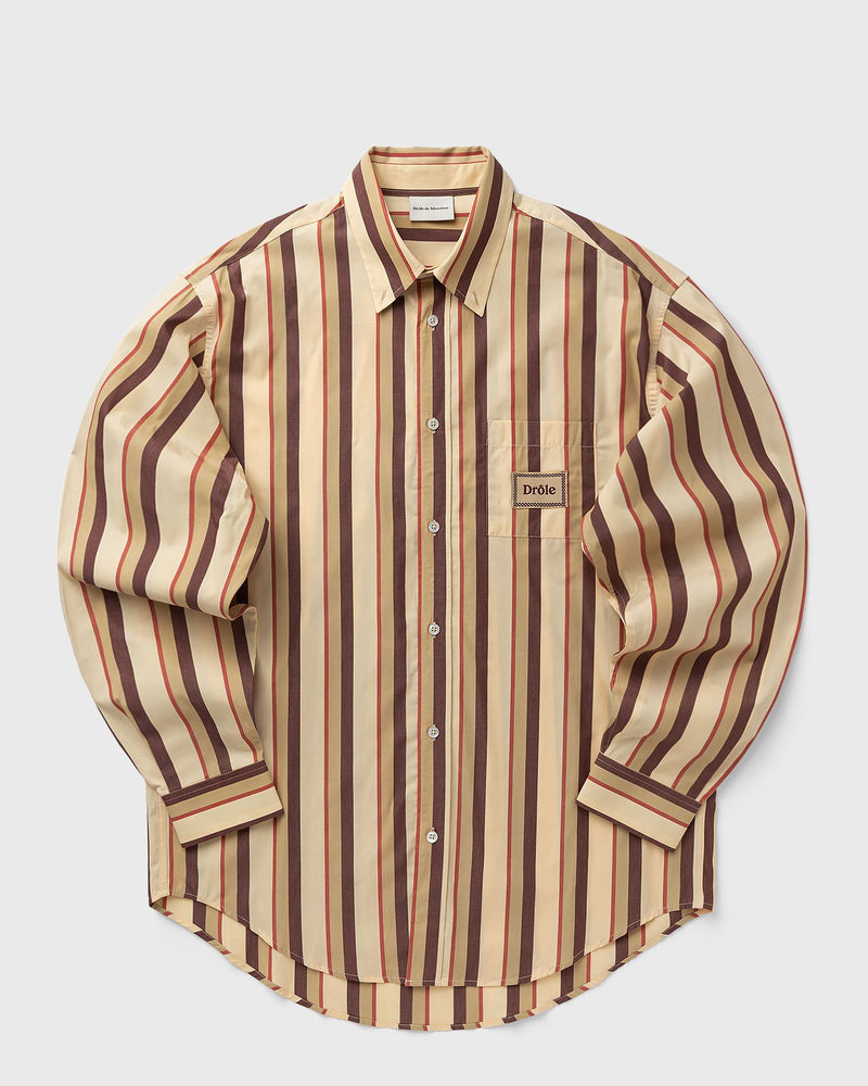 Drle de Monsieur La chemise Drle Raye brown