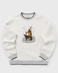 Drôle De Monsieur Le Sweatshirt Skieur White