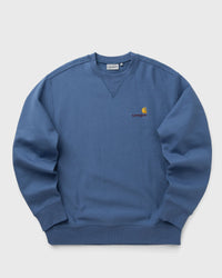 Carhartt WIP American Script Sweat Blue