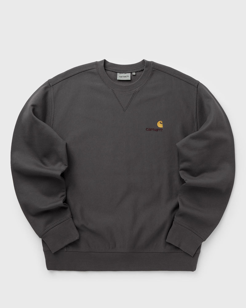 Carhartt WIP American Script Sweat grey