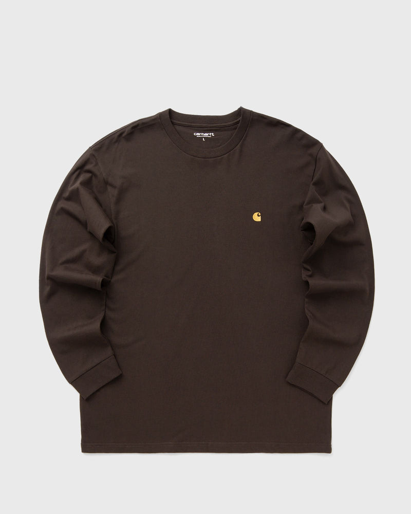 Carhartt WIP L/S Chase Tee brown