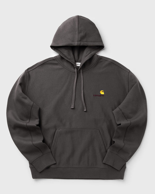 Carhartt WIP Hooded American Script Sweat grey