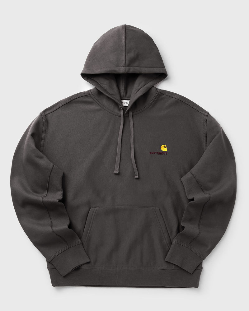 Carhartt WIP Hooded American Script Sweat grey