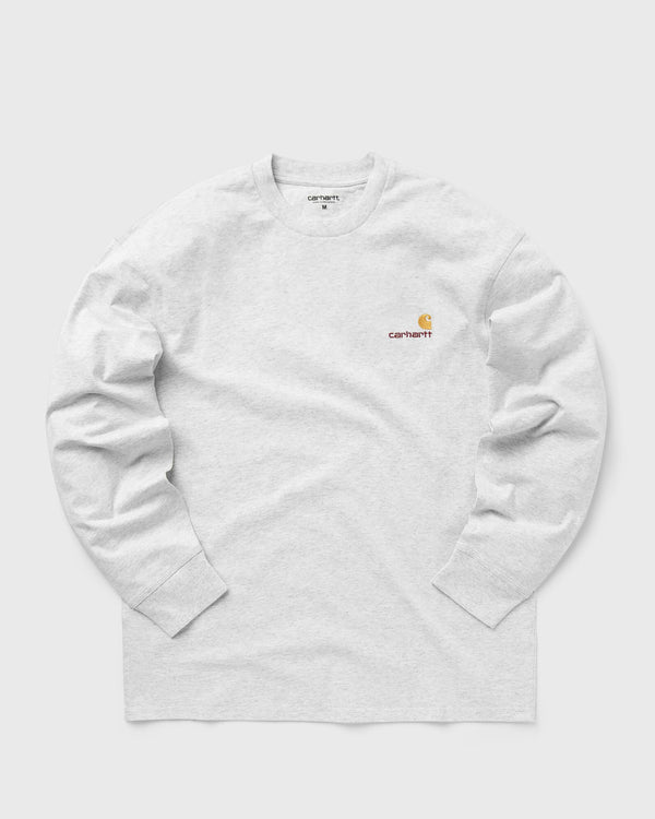 Carhartt WIP Longsleeve American Script Tee grey