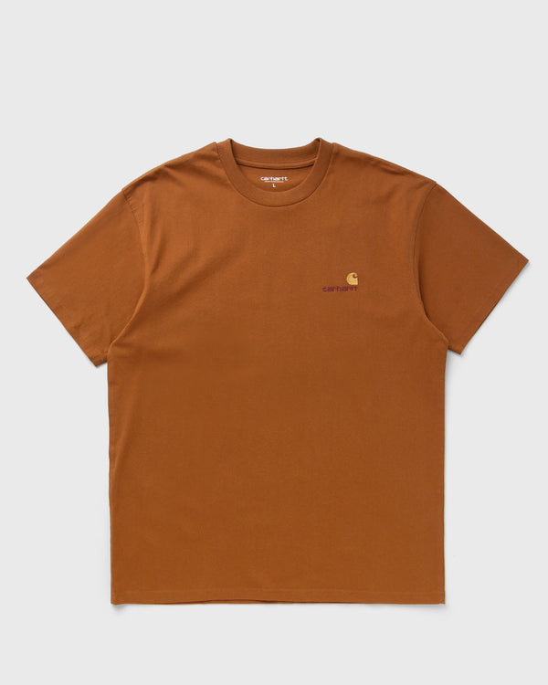 Carhartt WIP S/S American Script Tee orange